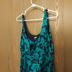 Yitty Headliner Shaping Catsuit in Deep Sea Lizzouette 4x